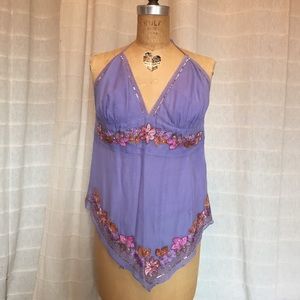 Lotta Stensson Silk Halter Top